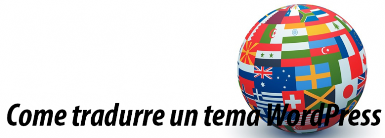 Come tradurre un tema di WordPress